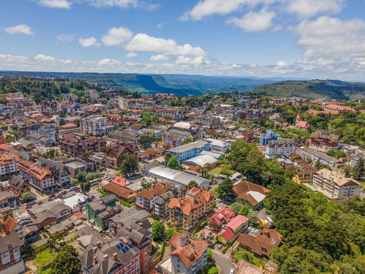 Palladio 304 - Gramado 400 Metros Rua Coberta Apartment Bagian luar foto